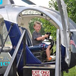 Helicopter display