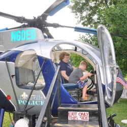 Helicopter display