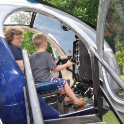 Helicopter display